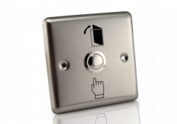 Exit Button Stainless Steel Besar